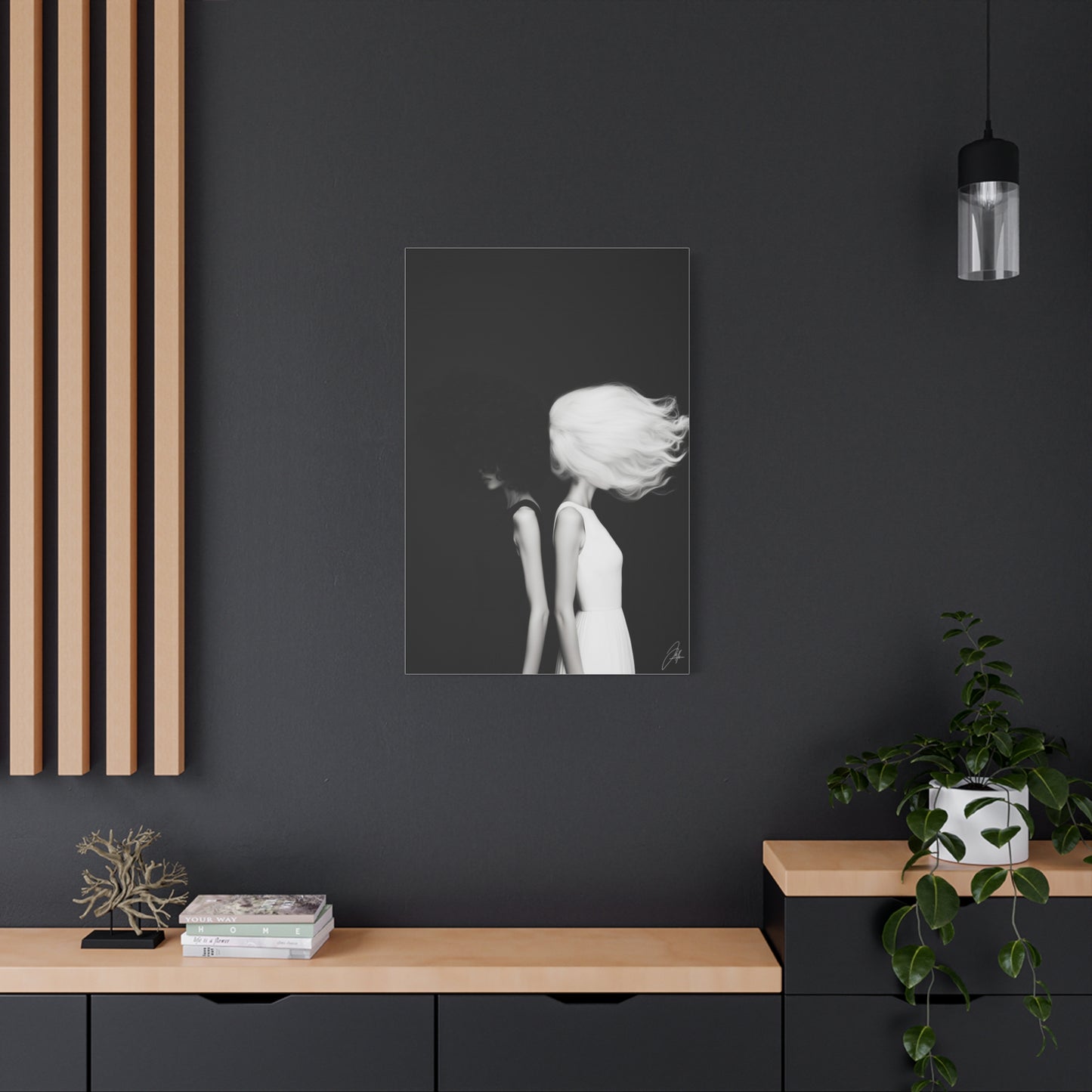 Canvas Print - The Gemini Series - 001 - by Jeff O'Neal