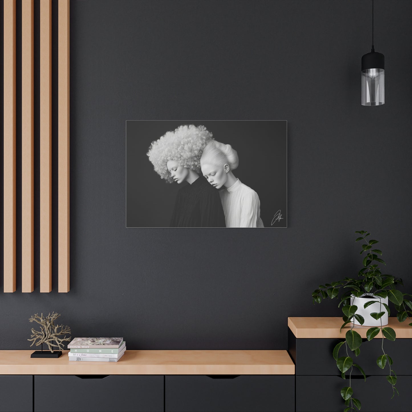 Canvas Print - The Gemini Series - 002 - by Jeff O'Neal