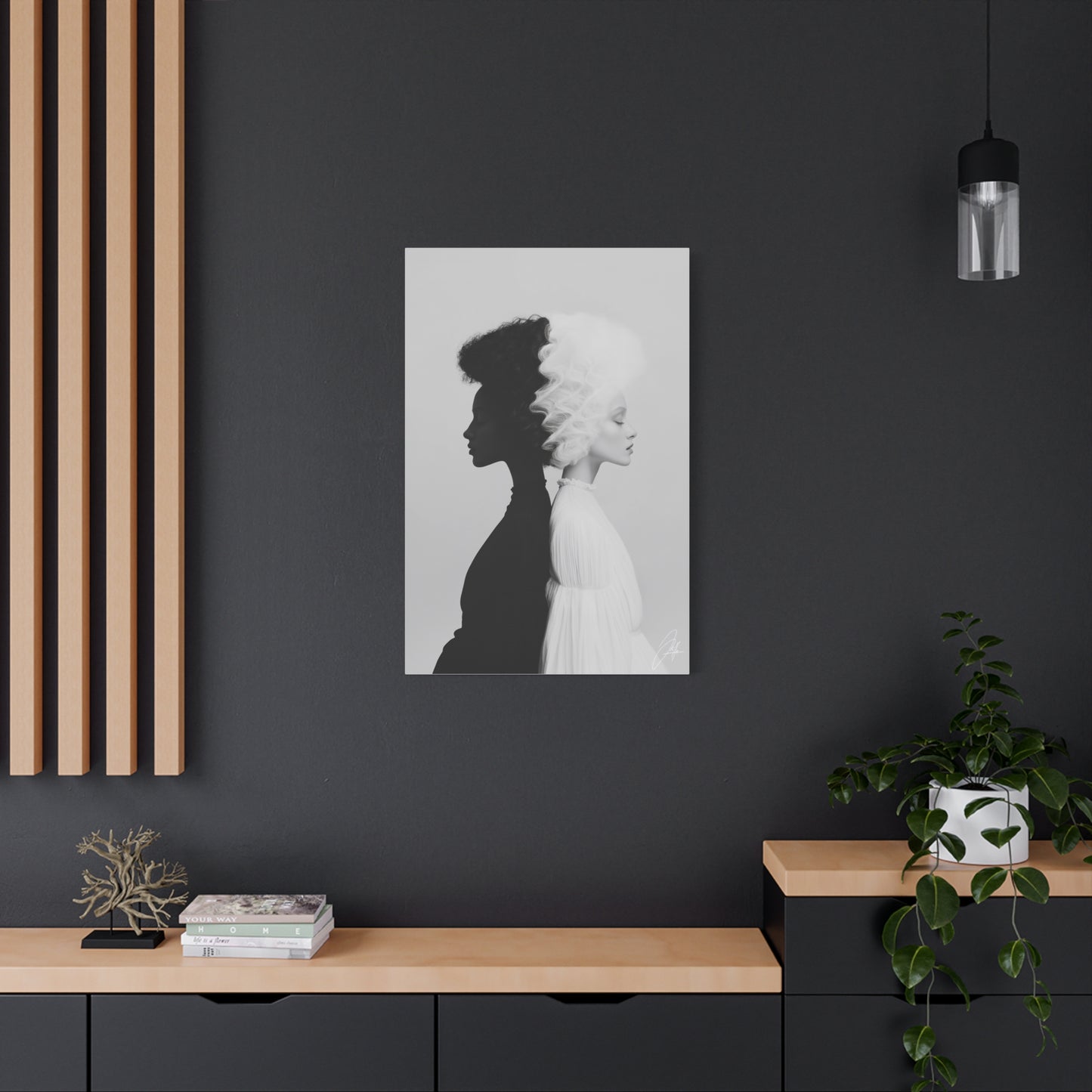 Canvas Print - The Gemini Series - 003 - by Jeff O'Neal