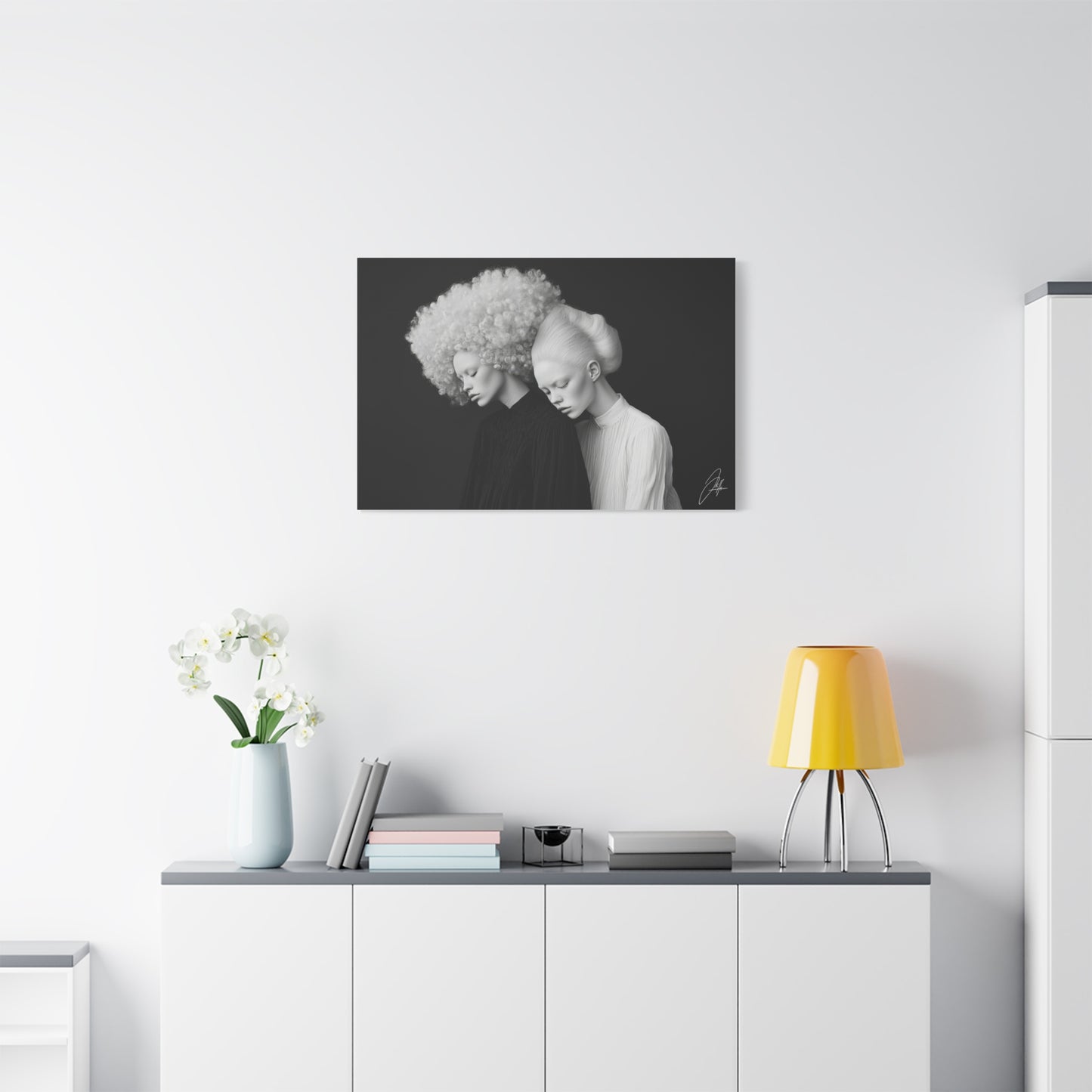 Canvas Print - The Gemini Series - 002 - by Jeff O'Neal
