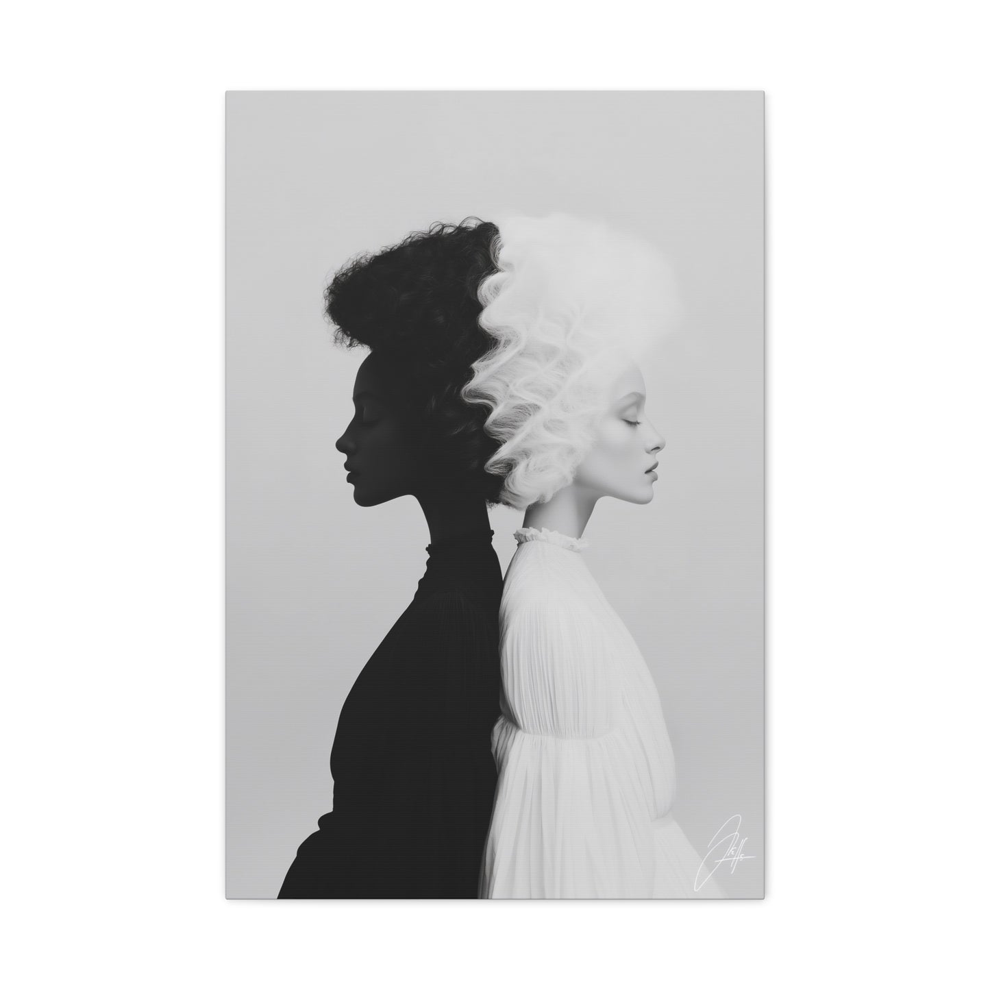 Canvas Print - The Gemini Series - 003 - by Jeff O'Neal