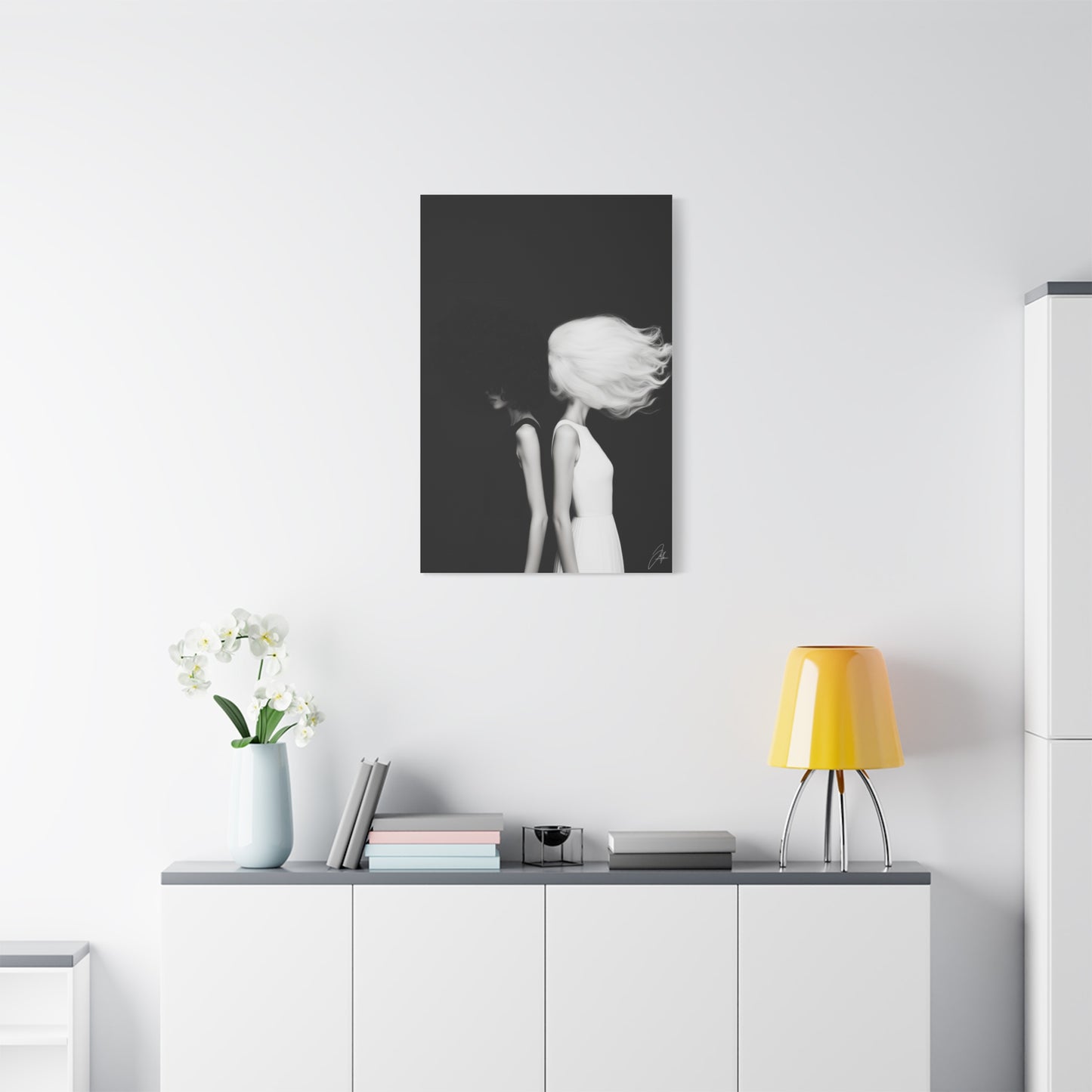 Canvas Print - The Gemini Series - 001 - by Jeff O'Neal