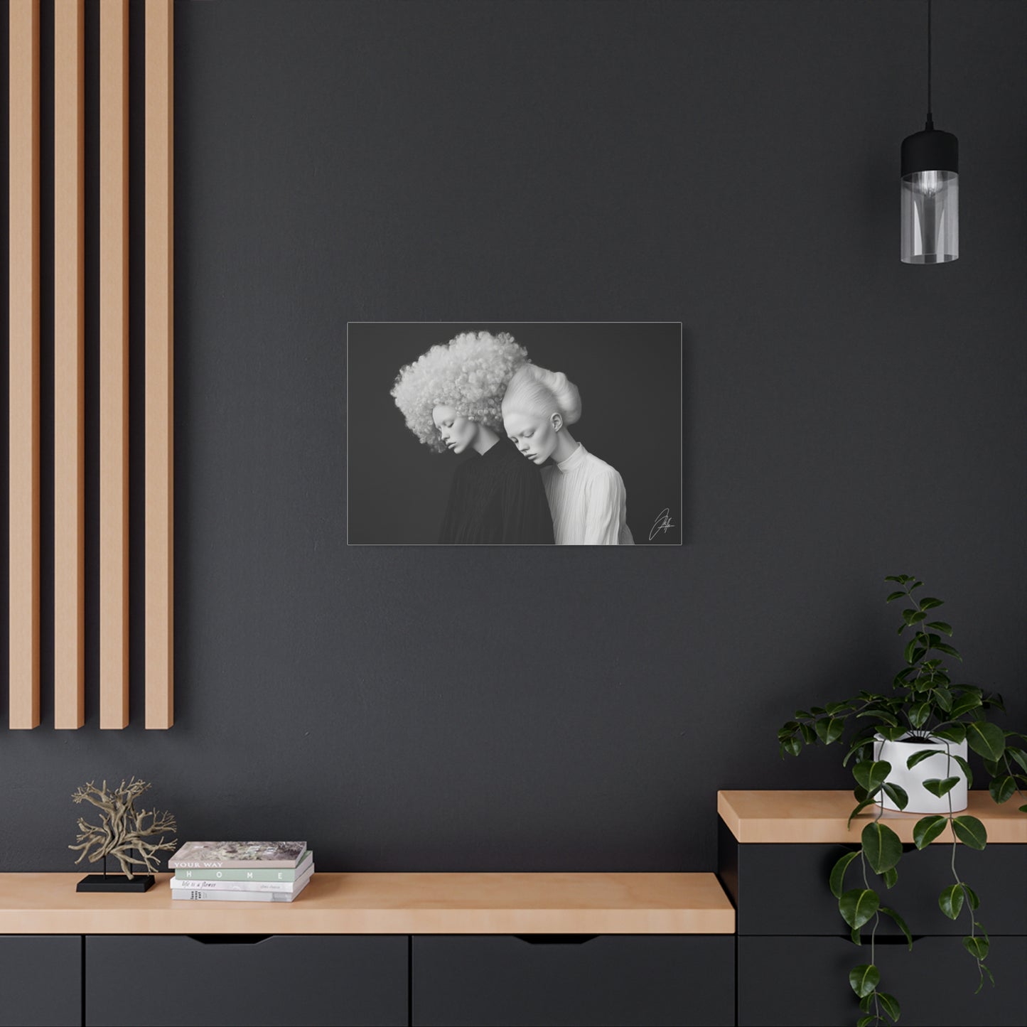Canvas Print - The Gemini Series - 002 - by Jeff O'Neal