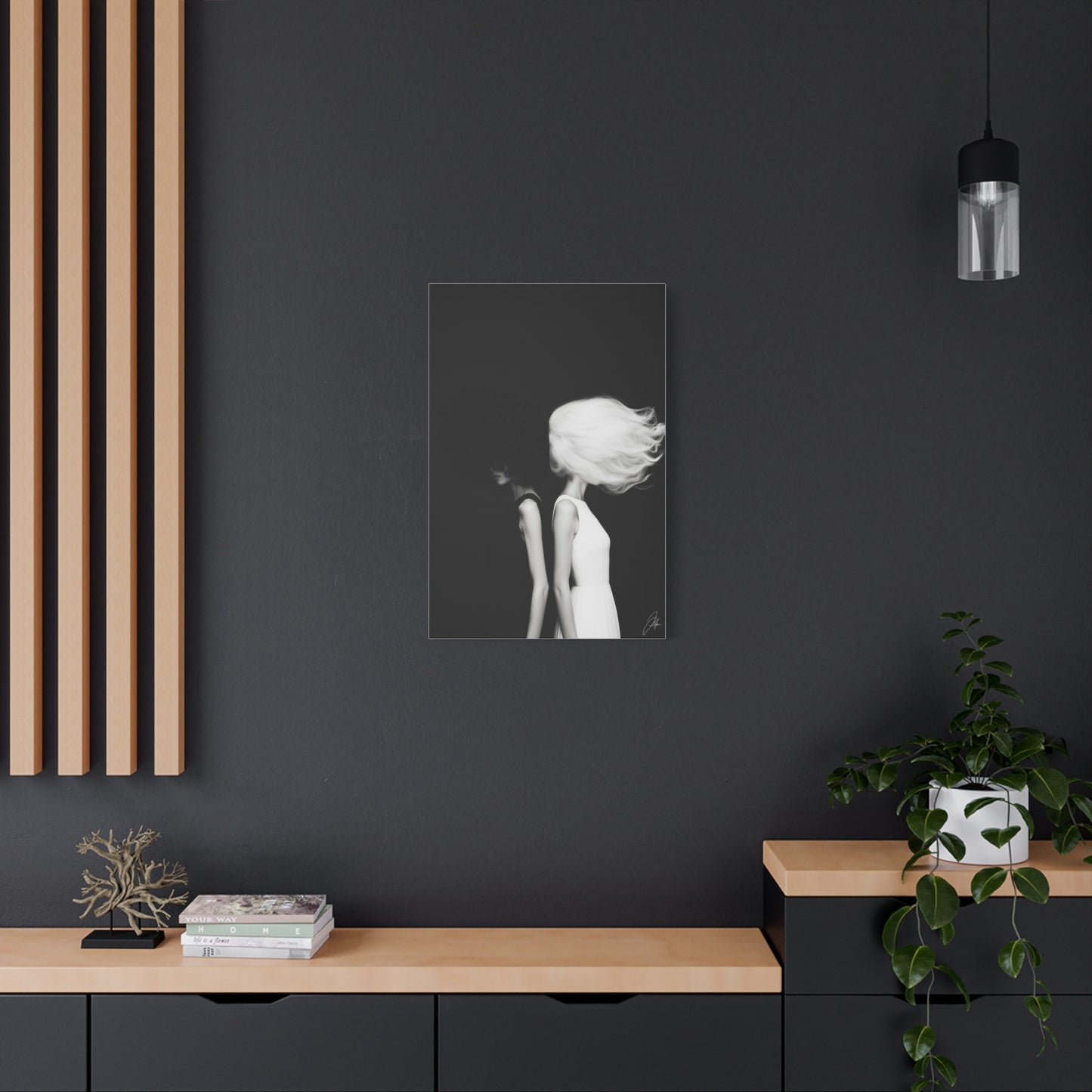 Canvas Print - The Gemini Series - 001 - by Jeff O'Neal