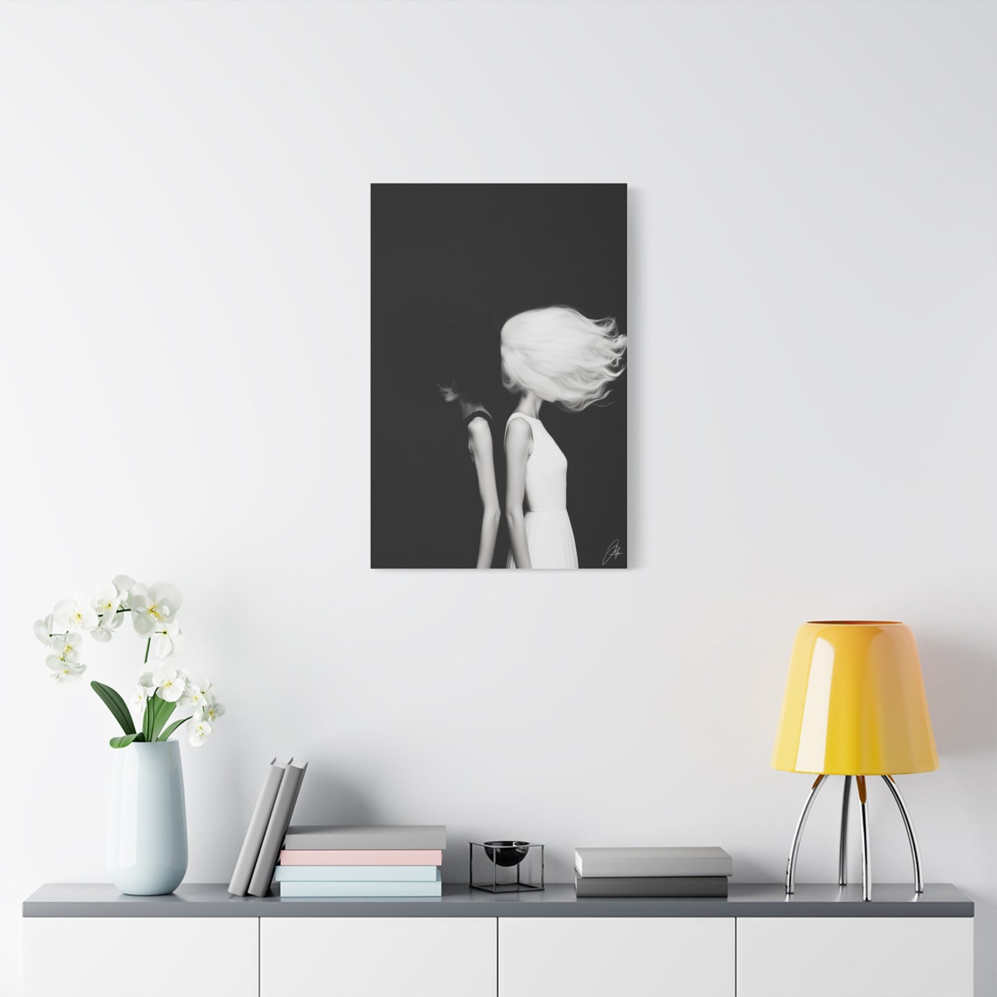 Canvas Print - The Gemini Series - 001 - by Jeff O'Neal